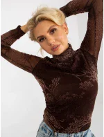 Bluzka AT BZ  brązowy model 21126975 - FPrice