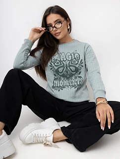 Bluza model 22340916 pistacjowy - FPrice