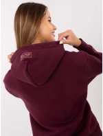 Bluza model 21236021 bordowy - FPrice