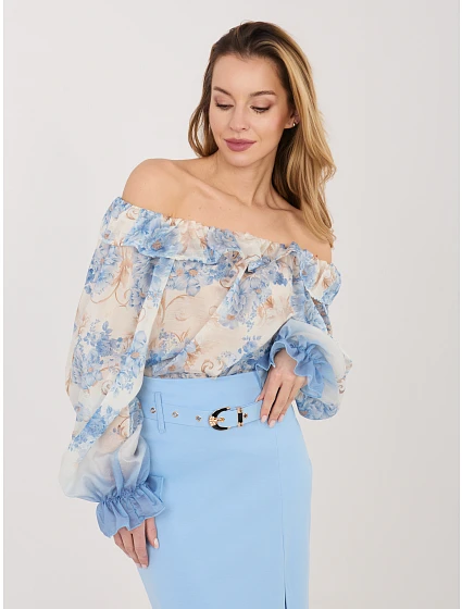 Blúzka IT BZ 26018.65 modrá Blúzka IT BZ 26018.65 modrá