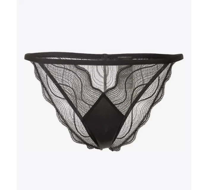 Dámske brazilky QF6949E UB1 čierna - Calvin Klein Dámske brazilky QF6949E UB1 čierna - Calvin Klein