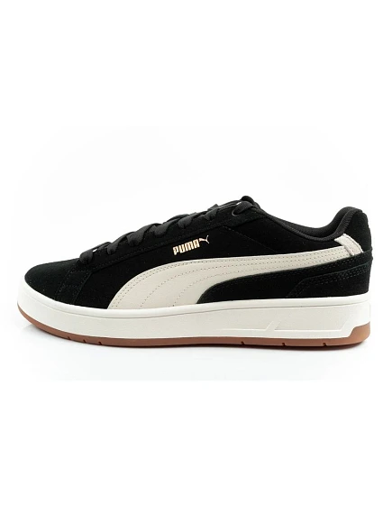 Pánská sportovní obuv Court model 22055992 kožené tenisky black - Puma Pánská sportovní obuv Court model 22055992 kožené tenisky black - Puma