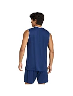 Pánske tričko adidas Entrada 26 Sleeveless Jersey navy blue KB3930