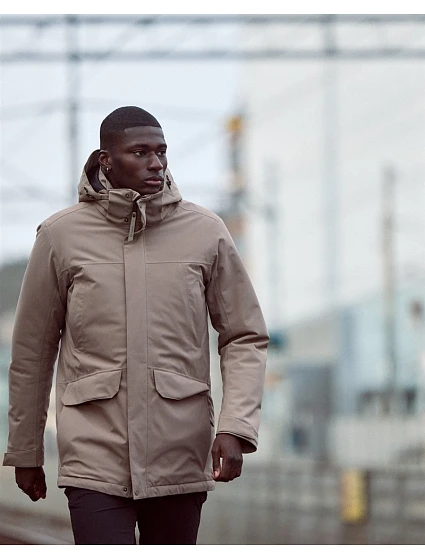 Jacket Men Pánská zateplená parka dark navy model 22470510 - Tenson Jacket Men Pánská zateplená parka dark navy model 22470510 - Tenson