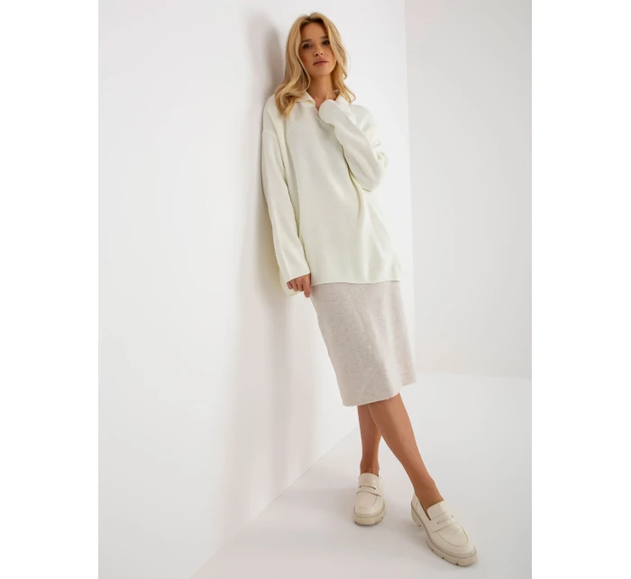 Dámsky sveter LC SW 2261 .00P ecru - FPrice