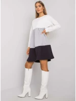 Šaty RV SK 7188.83P sivá