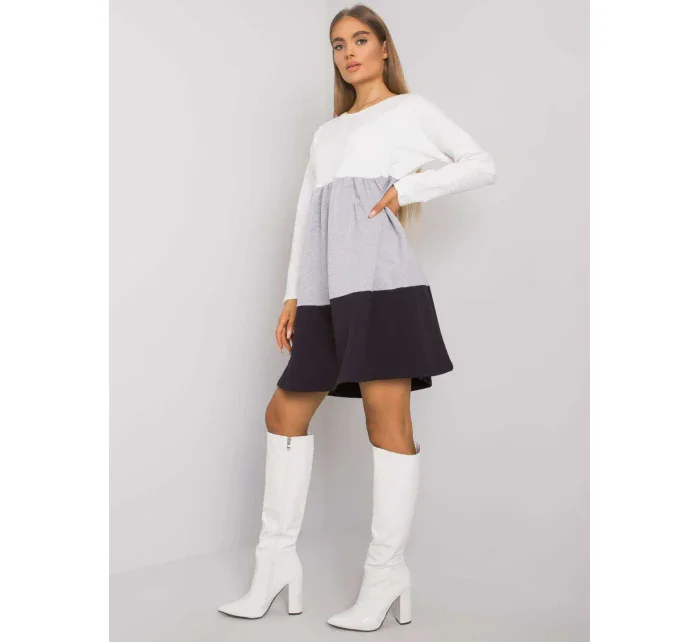 Šaty RV SK 7188.83P sivá