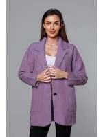 Krátky fialový vlnený prehoz cez oblečenie typu alpaka (7108-1) Krátky fialový vlnený prehoz cez oblečenie typu alpaka (7108-1)