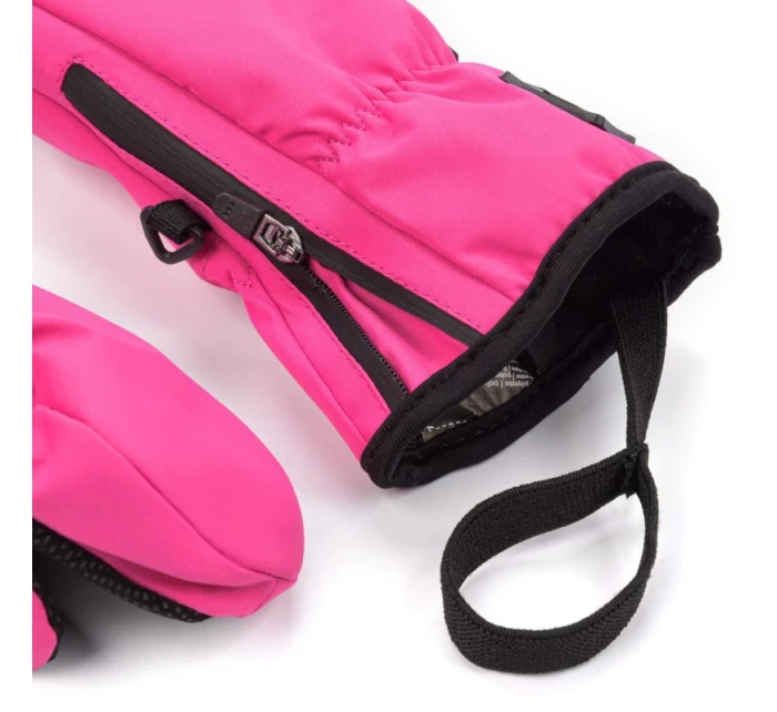 Meteor Juna zimné rukavice XXS ružová/čierna Meteor Juna zimné rukavice XXS ružová/čierna