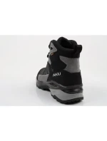pánská trekingová sportovní obuv model 21917870 Goretex leather grey black - Aku