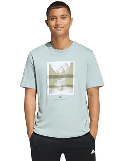 Pánské tričko Outdoor Graphic Tshirt Mint pánské model 22150028 - ADIDAS