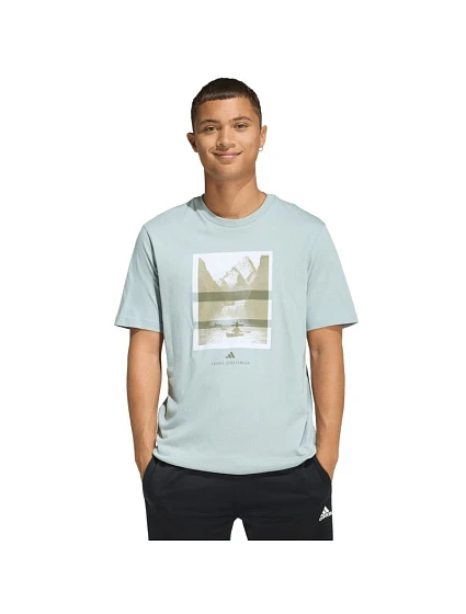Pánske tričko adidas Outdoor Kayaking Graphic Mint KG5409 pánske