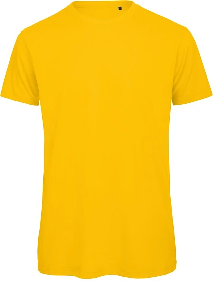 B&C Inspire T /men_° Pánske tričko s strihom Medium Fit z bio bavlny 01.TM42 gold