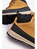 Damskie Ocieplane Buty Trekkingowe Camel Big Star MM274479 Damskie Ocieplane Buty Trekkingowe Camel Big Star MM274479