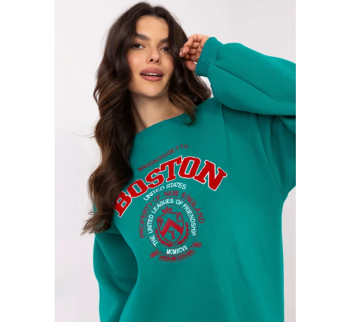 Mikina EM BL 617 15.51P tyrkysová