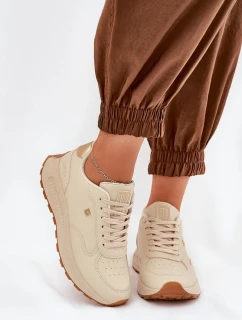 Dámské sportovní boty Big Star HI-POLY SYSTEM – béžové