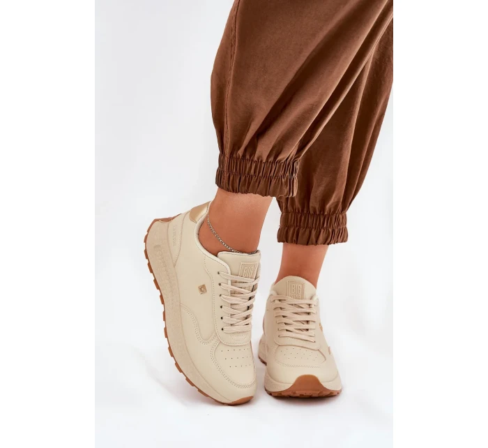 Dámska športová obuv Big Star HI-POLY SYSTEM - beige Dámska športová obuv Big Star HI-POLY SYSTEM - beige