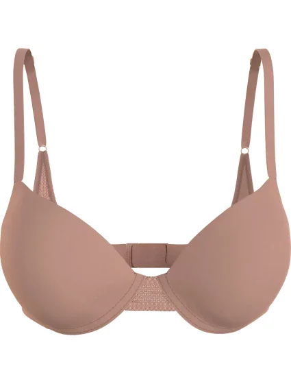 Dámska podprsenka LIGHTLY LINED DEMI 000QF9005E FSR make-up - Calvin Klein