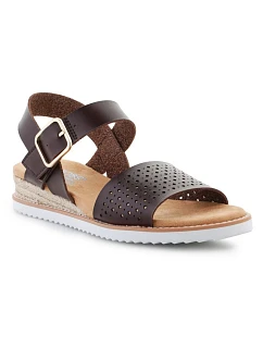 Dámske sandále Desert Kiss-Sunny Flair W 114143-CHOC hnedé – Skechers