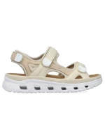 Pohodlné sandály na suchý zip W model 21003033 beige - Rieker