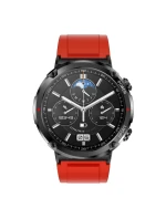 Smart hodinky Gravity GT21-6 + červený silikónový remienok Smart hodinky Gravity GT21-6 + červený silikónový remienok