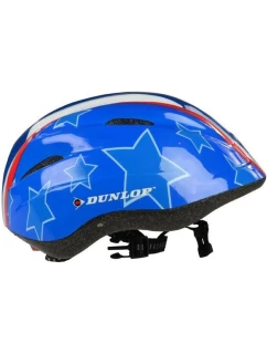 DETSKÁ NASTAVITEĽNÁ CYKLISTICKÁ PRILBA DUNLOP R. (48-52CM) MODRÁ