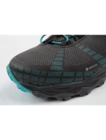 Aku dámska treková športová obuv Flyrock Gore-tex odolná sivá modrá dámska