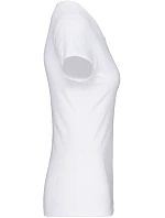 K Dámské elastické tričko s výstřihem do V 20. white model 22511792 - Kariban K Dámské elastické tričko s výstřihem do V 20. white model 22511792 - Kariban