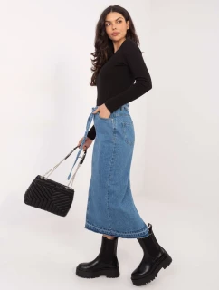 Sukňa D80030BI50248L211 modrá