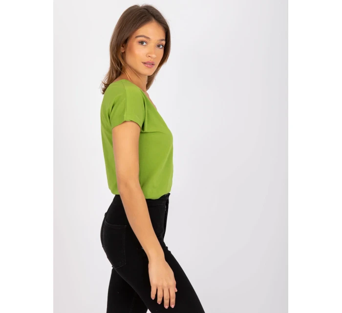 Tričko RV TS 4832.42P svetlo zelená