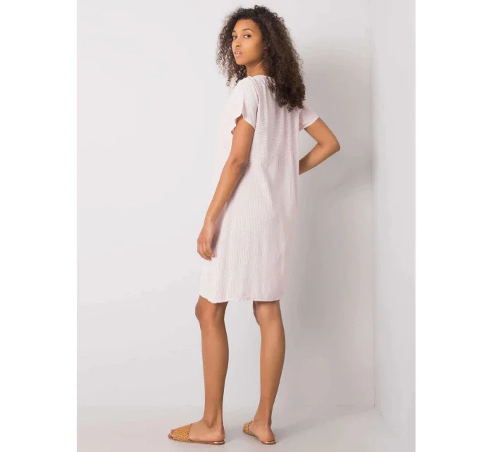 Dámske šaty DHJ SK 20277.29P svetlo ružové - FPrice Dámske šaty DHJ SK 20277.29P svetlo ružové - FPrice