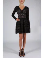 Dámske spoločenské šaty 18288 čierne - YourNewStyle Dámske spoločenské šaty 18288 čierne - YourNewStyle