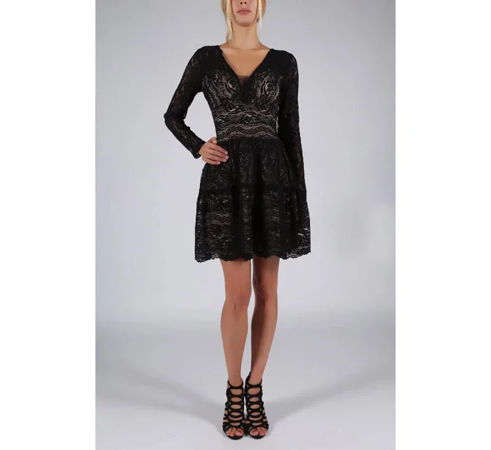 Dámske spoločenské šaty 18288 čierne - YourNewStyle Dámske spoločenské šaty 18288 čierne - YourNewStyle