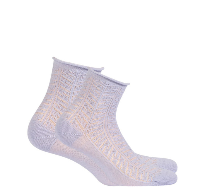 Ažúrové dámske ponožky