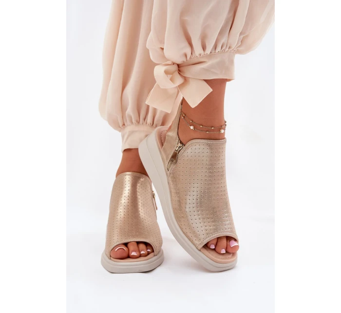 Model topánok na podpätku 211946 Krok v štýle