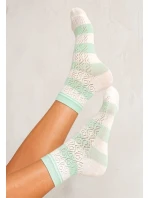 Milena ponožky 0989-003 Pruhovaný vzor 37-41