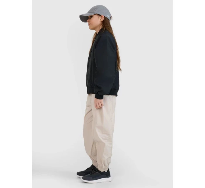 Dievčenská prechodná bunda bomber 4F 4FJWSS25TJACF184-20S