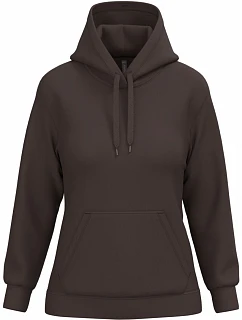 K 473 Dámská mikina s kapucí model 22431022 chocolate - Kariban