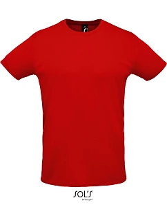 SOL'S Sprint Unisex športové tričko z piké 25.2995 červené