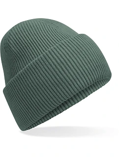 B Pletená čepice s manžetou "Recycled" 53. marine green model 22433156 - Beechfield