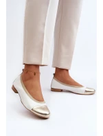 Kožené baleríny model 21646179 - Zazoo