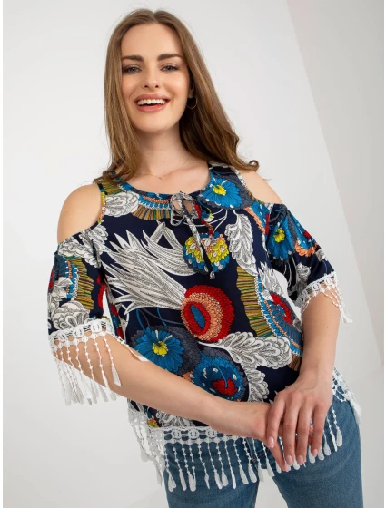 Blúzka AT BZ 2601.67 tmavo modrá Blúzka AT BZ 2601.67 tmavo modrá