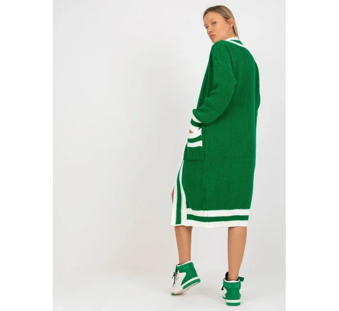 Dámsky sveter LC SW 0291 zelený Dámsky sveter LC SW 0291 zelený