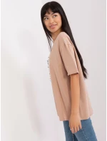 T shirt LK TS model 18741284 beżowy - FPrice