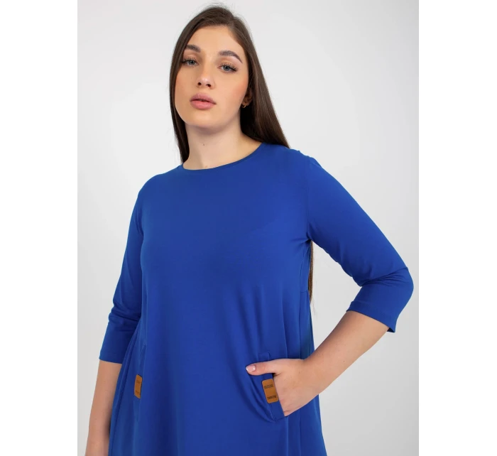 Šaty RV SK model 18385631 kobalt - FPrice