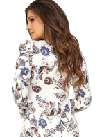 Dámská noční košilka Naomi Ecru vzor - Donna Dámská noční košilka Naomi Ecru vzor - Donna