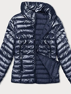 PIKOWANA KURTKA DAMSKA ZE GRANATOWA model 18823089 - J.STYLE
