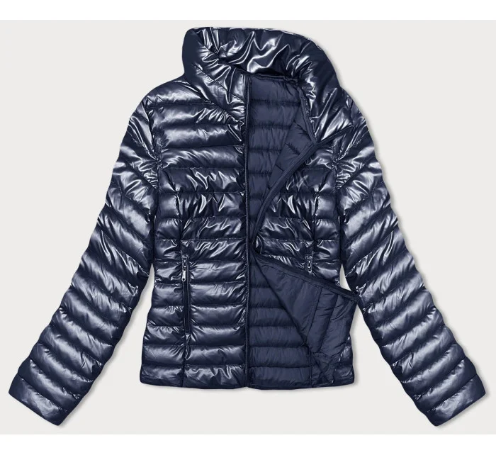 PIKOWANA KURTKA DAMSKA GRANATOWA model 18823089 - J.STYLE PIKOWANA KURTKA DAMSKA GRANATOWA model 18823089 - J.STYLE