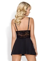 Dámská erotická košilka model 20596515 black - Obsessive