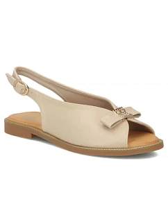 Dámske béžové sandále Filippo DS7923